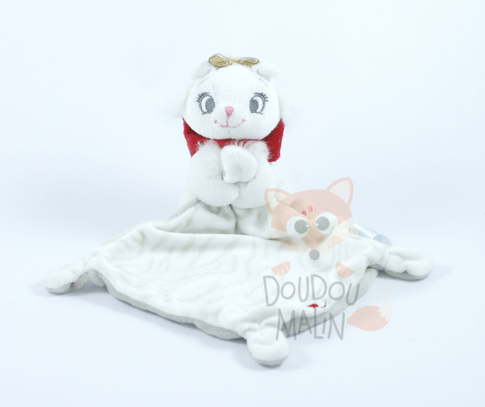  marie aristocat baby comforter white grey red sweet marie 